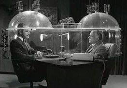 Der Ausdruck "Der Kuppel des Schweigens senkt sich herab" wurde durch die Comedy-Serie "Get Smart" aus den 1960er Jahren inspiriert. ((c) Wikipedia)